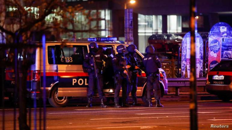 ارتفاع حصيلة القتلى المدنيين في هجوم فيينا